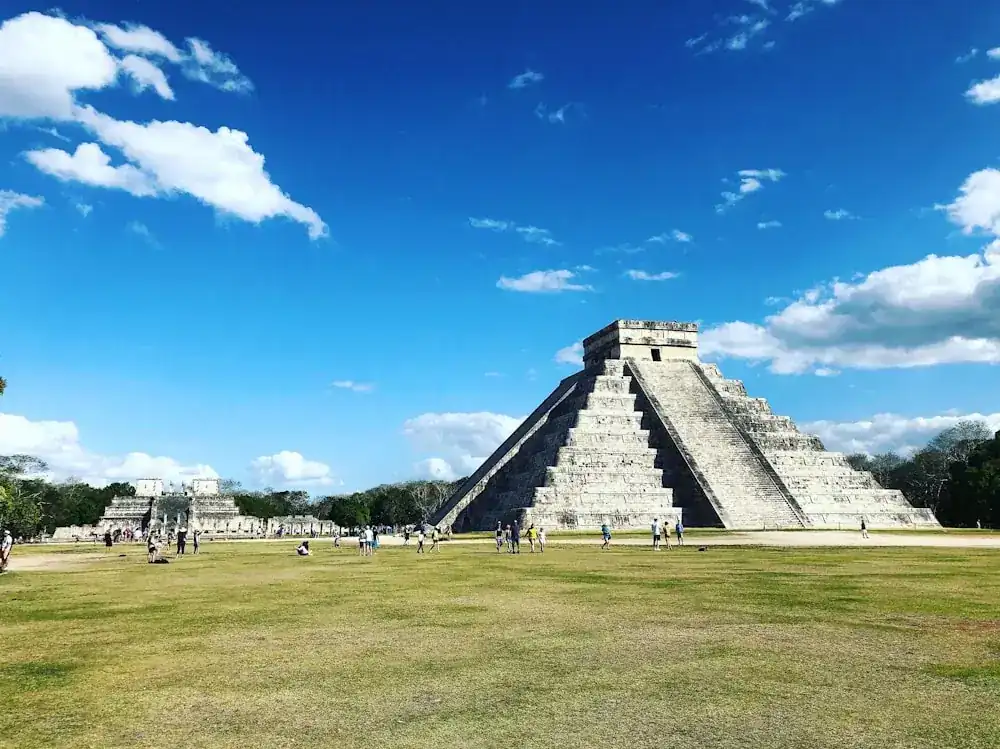 Chichen Itza entrance gate and ticket area for visitor fee planning